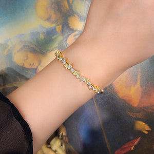 Yellow Diamond Bangle