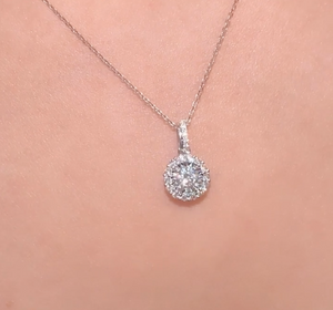 Roundel Diamond Necklace